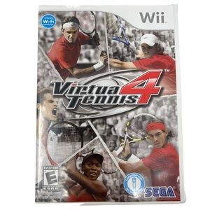 Wii Virtua Tennis 4 Video Game